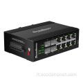 12 porte 2.5g Switch Ethernet industriale Poe gestito